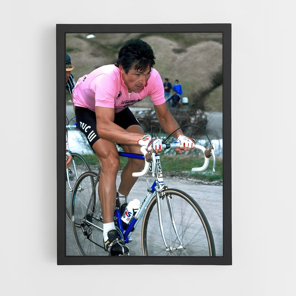 Poster Francesco moser – affiche Cyclisme (vue 2)